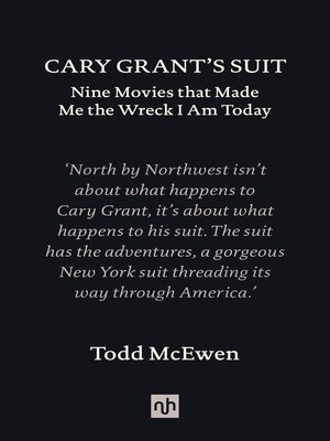 cover image of CARY GRANT'S SUIT